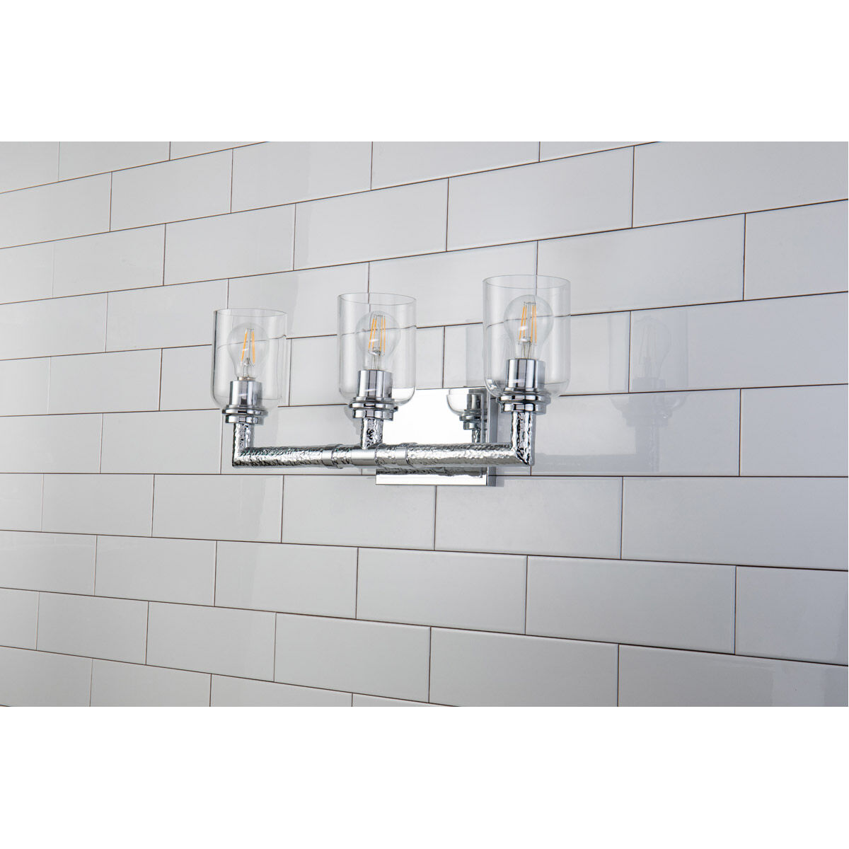 Rampart 3 Light 24 inch PC Bath Light Wall Light